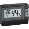 TFA Dostmann TFA 30.5005.01 - Digitálny teplomer s vlhkomerom (čierny)