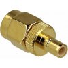 Delock - RF adapter - SMB s piny (male) do SMA s piny (male) - zlatá