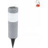 Solárna lampa zapichovacia Eglo sivá 21 cm 1 ks