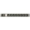 GEMBIRD Power distribution unit PDU 8 Schuko sockets 1U 16A C14 plug 3 m cable EG-PDU-014-C14