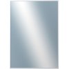 DANTIK - Zrkadlo v rámu, rozmer s rámom 50x70 cm z lišty Hliník biela (7003027)