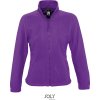 SOL's Collection Bunda North Women, fleecová, dámská COT255450a6002-dark purple M Purpurová tmavá