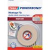 tesa Obojstranná montážna páska Powerbond INDOOR, biela, 1,5 m x 19 mm
