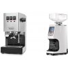 Gaggia New Classic EVO + Eureka Atom 60, white