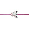 Šnúrkový minimalistický Glosery náramok Anjelik, chirurgická oceľ, šnúrka 1mm Obvod zápästia: S 16-17 cm, Šnúrka: iné - uveďte do poznámky (ako zadávate os.údaje), Prívesok: ružovo-zlatý