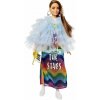 Mattel Barbie Extra - Bábika fialovej farby (GYJ78)