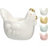 Postavička sliepka 7 cm porcelán mix