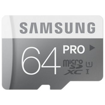 Samsung Pro microSDXC 64GB UHS-I + adapter MB-MG64EA/EU