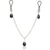 California Exotics Nonpiercing Nipple Chain Jewelry Onyx