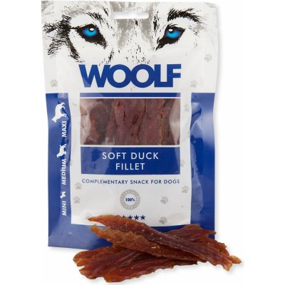WOOLF soft duck jerky 100g
