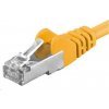 Premiumcord sp6asftp002Y Patch, CAT6a S-FTP, RJ45-RJ45, AWG 26/7, 0,25m žlutý
