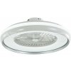 45W LED boxový ventilátor so stropným osvetlením RF Control 3v1 Motor šedý krúžok VT-5022