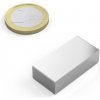 Neodymový magnet kváder 30 × 15 × 8 mm, poniklovaný, sila 13 kg
