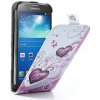 Smartfony-it Puzdro Flip Vertical pre Samsung Galaxy S3 /i9300/ vzor srdce ružové. - NR2499