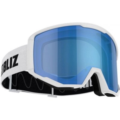 Bliz lyžiarske okuliare SPARK WHITE W SMOKE W BLUE MULTI CAT.3 - 49102-03