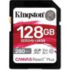 Kingston Canvas React Plus/SDHC/128 GB/UHS-II U3 ??/ Class 10 SDR2V6/128GB