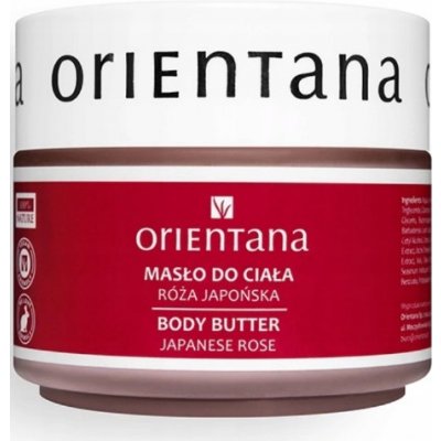 Orientana Japanese Rose telové maslo 100 g