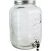 CMP KV7177 Sklenená nádoba na nápoje s ventilom, 8 l