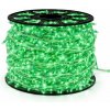 Easy Fix LED svetelná reťaz 100 m vonkajšia zelená, 2000 diód, biely kábel IP67