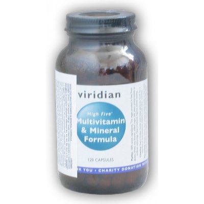 Viridian High Five Multivitamin & Mineral Formula 120 kapsúl od 28,82 € -  Heureka.sk