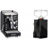 La Pavoni Mini Cellini, black + Eureka Mignon Perfetto, BL black