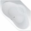 TEIKO Naxos - Rohová akrylátová vaňa 140 x 140 cm, biela - V111140N04T03001 Nohy zadarmo