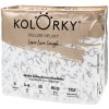KOLORKY DELUXE VELVET Jednorazové EKO plienky so zamatovým povrchom S (3-6 kg) 25 kusov