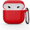 Enem Jednofarebný obal na Airpods 4 - Red IRAIR4-004