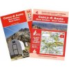 Conca di Aosta, Mont Emilius, Mont Fallere carta dei sentieri 1:25.000. Con guida Trekking Week-end. Ediz. italiana, inglese e francese (Luca Zavatta)(List)