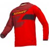 KENNY dres TRACK 19 full red - XL