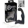 Rebel - nabíjateľný prostatický vibrátor (čierny)