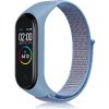 Xiaomi Nylónový náhradný náramok na suchý zips pre Mi Band 3/4/5/6/7 Farba: modrá