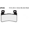 NISSI BRAKE PADS 2P-245ST SINTER METAL