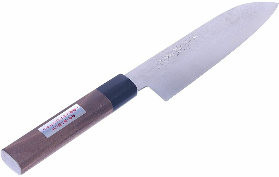 MIKI HAMONO SEISAKUSHO Japonský kuchynský nôž Santoku VG10 17 cm UF169