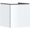 Hansgrohe Xilesa E Umývadlová skrinka, 50x48x47 cm, 1 zásuvka, matná biela 54249700-HG