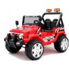 LEAN CARS ELEKTRICKÉ AUTÍČKO JEEP S618 - NELAKOVANÉ - ČERVENÉ - 2x45W - 12V7Ah - 2026