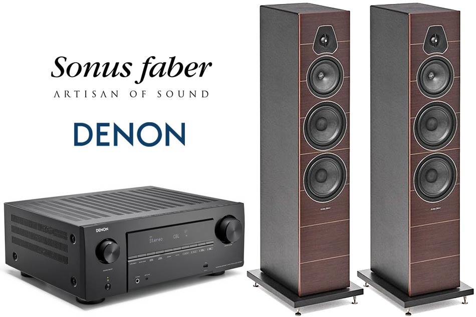 Set Denon AVC-X3800H + Sonus Faber Lumina V