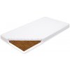 Detský matrac New Baby STANDARD 160x80x10 cm kokos-molitan biely