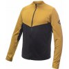 Pánska mikina celozips SENSOR COOLMAX THERMO čierna/mustard M