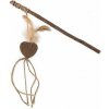 Magic Cat Natural Fun cumlík srdca s pierkami a povrázkami 25 cm