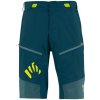 KARPOS Rapid Baggy Kraťasy modrozelené/žlté fluo