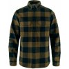 Fjällräven Övik Heavy Flannel Shirt M, Veľkosť M, Farba WOOD BROWN-DARK NAVY