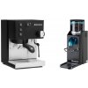 Rancilio Silvia BC, black + Rancilio Rocky Doserless, čierna