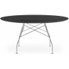 Jedálenský stôl GLOSSY XXL, viac variantov - Kartell Farba: Černá Marquina / Chrom