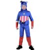 Dětský kostým na karneval Hrdina Kapitán, 120-130 cm