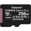 Kingston Canvas SeIect Plus Micro SDXC 256 GB, UHS-I A1, Class 10 - rýchlosť 10085 MBs SDCS2256GBSP