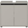 Sivá skrinka pod umývadlo 63x55 cm Lemont – Germania