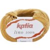 Katia Lino 100% 31 Mustard Pletacia priadza