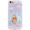 AppleMix DISNEY kryt pre Apple iPhone 5 / 5S / SE - Medvedík Pú a Prasiatko - skutoční priatelia - gumový