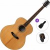 Pasadena PJ-300 Standard SET Natural Satin Akustická gitara Jumbo